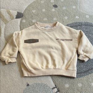Zara Beige Kids Pullover 5